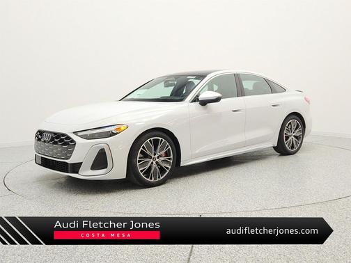 Glacier White Metallic 2026 Audi S5 Premium Plus TFSI quattro S tronic