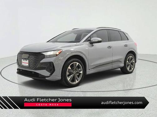 Pebble Gray 2023 Audi Q4 e-tron Prestige 50 quattro