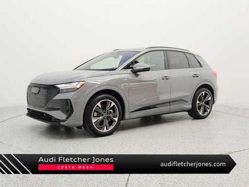 Pebble Gray 2024 Audi Q4 e-tron Prestige