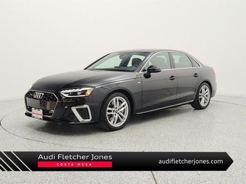 Mythos Black Metallic 2023 Audi A4 45 S line Premium Plus
