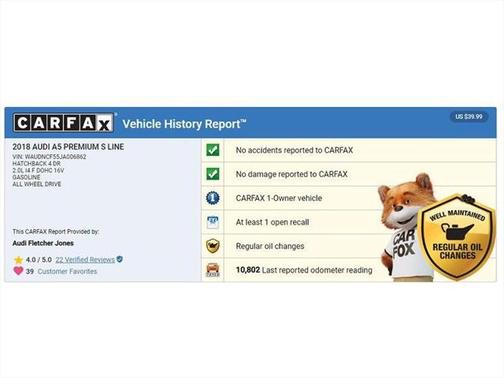 2018 Audi A5 2.0T Premium