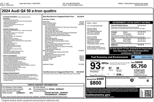 2024 Audi Q4 e-tron Premium Plus 50 quattro