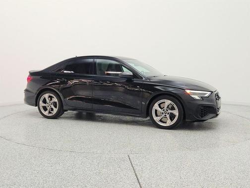 Mythos Black Metallic 2023 Audi S3 Premium Plus TFSI quattro S tronic