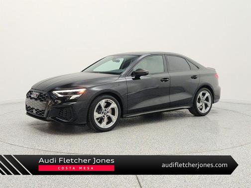 Mythos Black Metallic 2023 Audi S3 Premium Plus TFSI quattro S tronic