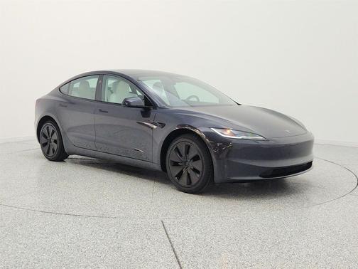 Stealth Grey 2025 Tesla Model 3 Long Range