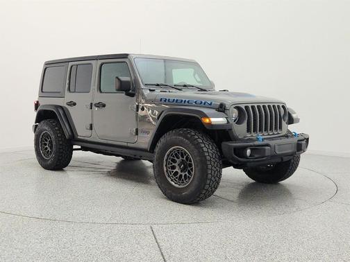 Sting-Gray Clearcoat 2023 Jeep Wrangler 4xe Rubicon