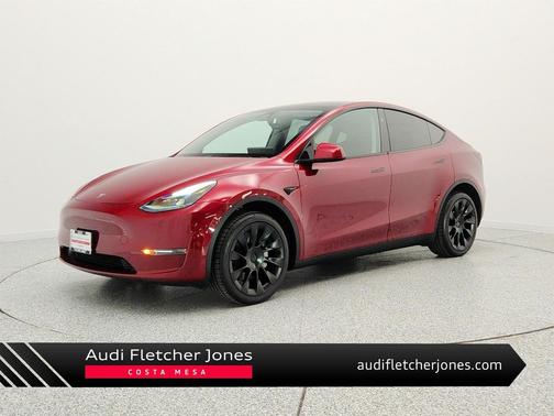 Solid Black 2024 Tesla Model Y Long Range Dual Motor All-Wheel Drive