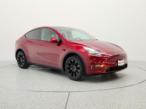 Solid Black 2024 Tesla Model Y Long Range Dual Motor All-Wheel Drive