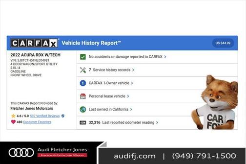 2022 Acura RDX Technology Package