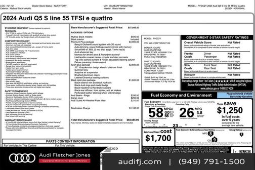 2024 Audi Q5 55 S line Premium Plus