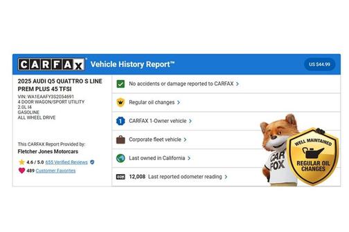 2025 Audi Q5 45 S line Premium Plus