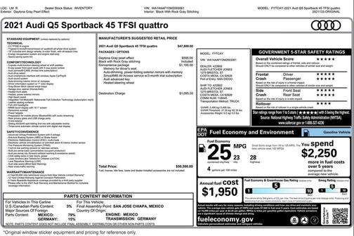 2021 Audi Q5 45 Premium