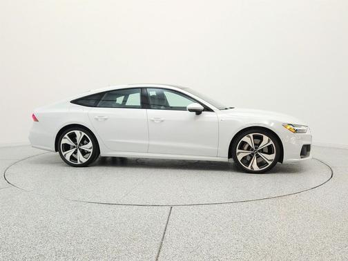 Glacier White Metallic 2023 Audi A7 Prestige 55 TFSI quattro S tronic