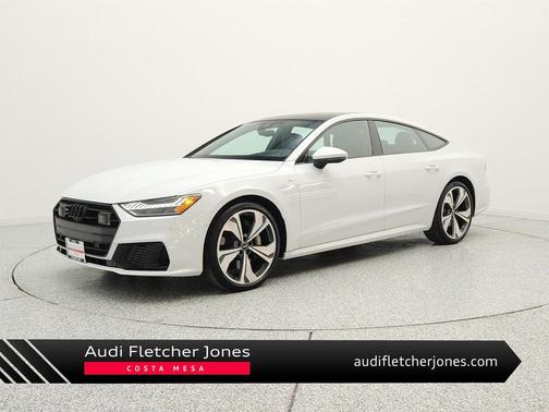 Glacier White Metallic 2023 Audi A7 Prestige 55 TFSI quattro S tronic