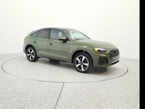 District Green Metallic 2023 Audi Q5 45 S line Premium Plus