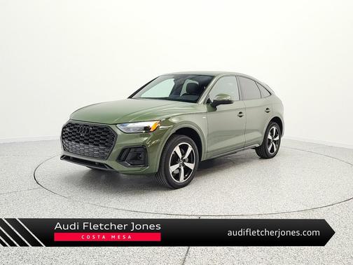 District Green Metallic 2023 Audi Q5 45 S line Premium Plus