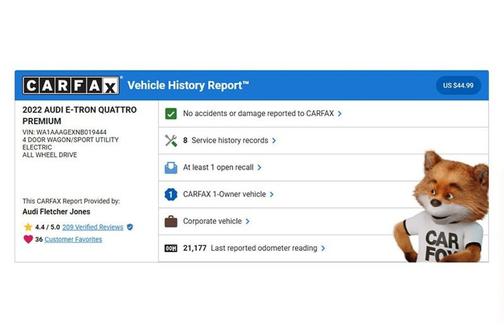 2022 Audi e-tron Premium