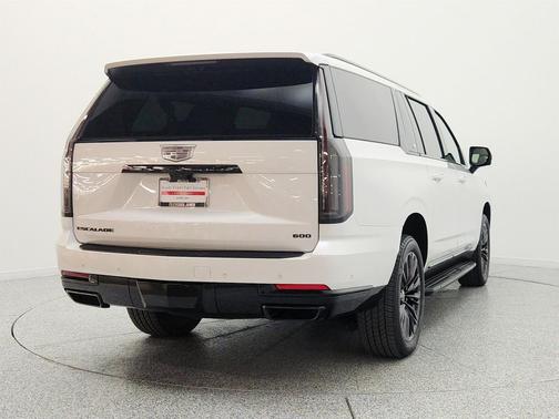 Crystal White Tricoat 2025 Cadillac Escalade ESV Sport