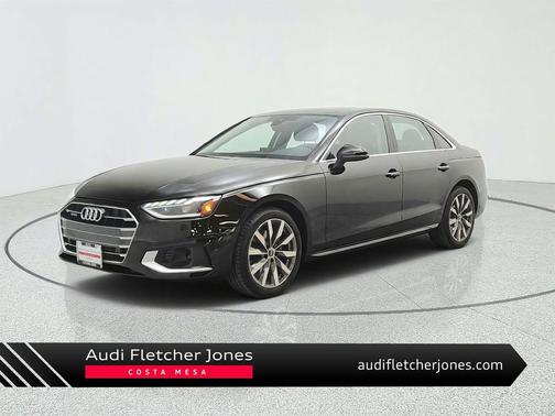 Brilliant Black 2023 Audi A4 40 Premium