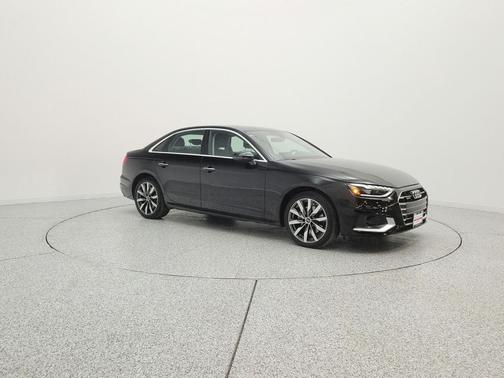 Brilliant Black 2023 Audi A4 40 Premium