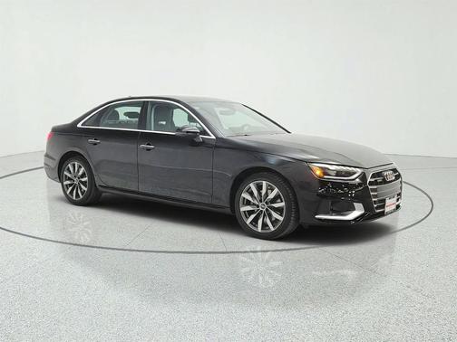 Brilliant Black 2023 Audi A4 40 Premium