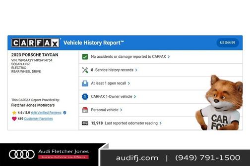 2023 Porsche Taycan RWD