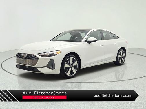 Glacier White Metallic 2025 Audi A5 Premium Plus TFSI quattro S tronic