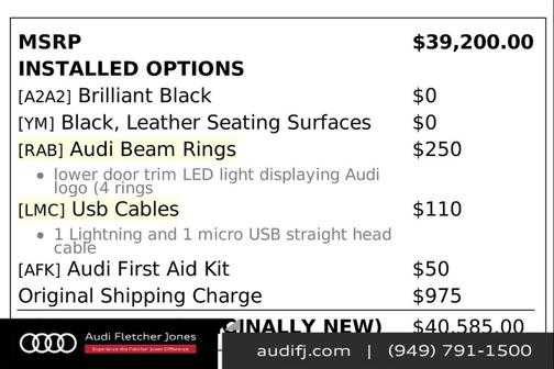 2018 Audi A4 2.0T ultra Premium Plus