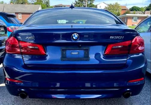 Blue 2018 BMW 530 xDrive