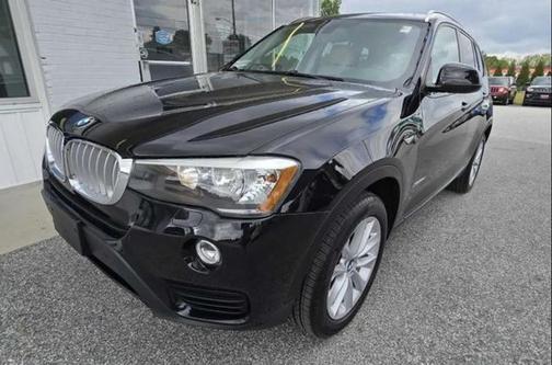 Black 2015 BMW X3 xDrive28d