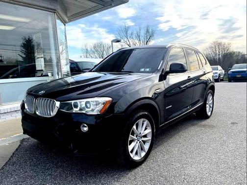 Black 2017 BMW X3 xDrive28i