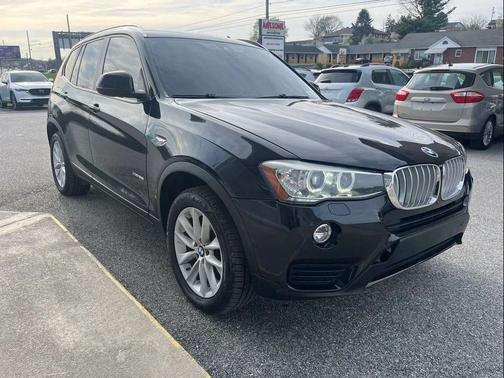 Black 2017 BMW X3 xDrive28i