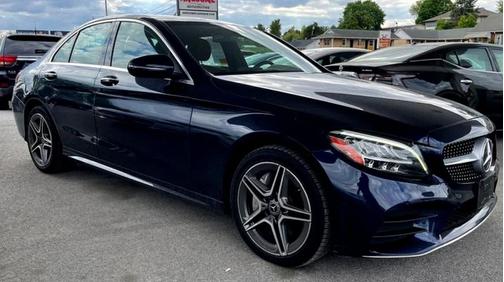 Blue 2020 Mercedes-Benz C-Class C 300 4MATIC