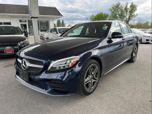 Blue 2020 Mercedes-Benz C-Class C 300 4MATIC