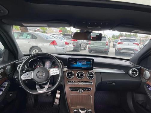 Blue 2020 Mercedes-Benz C-Class C 300 4MATIC