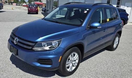 Pacific Blue Metallic 2017 Volkswagen Tiguan 2.0T S 4MOTION