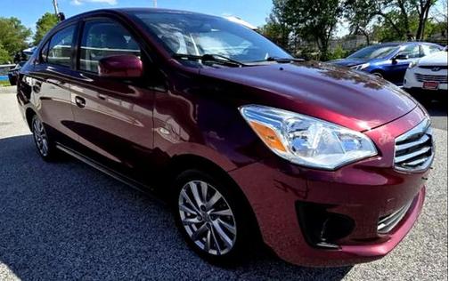 Wine Red Metallic 2019 Mitsubishi Mirage G4 ES