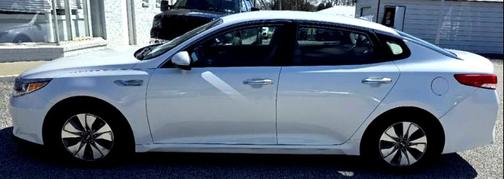 Snow White Pearl 2017 Kia Optima Hybrid Base