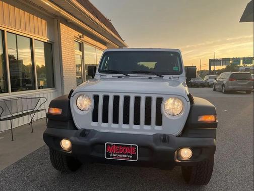 Bright White Clearcoat 2020 Jeep Wrangler Unlimited Sport