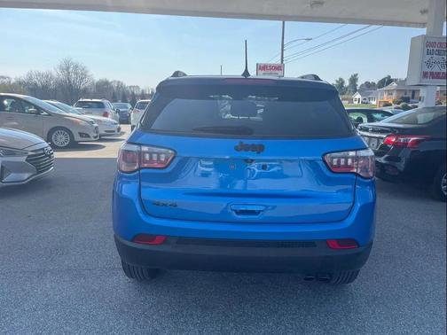 Laser Blue Pearlcoat 2020 Jeep Compass Latitude