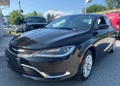Black 2016 Chrysler 200 Limited