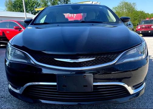 Black 2016 Chrysler 200 Limited