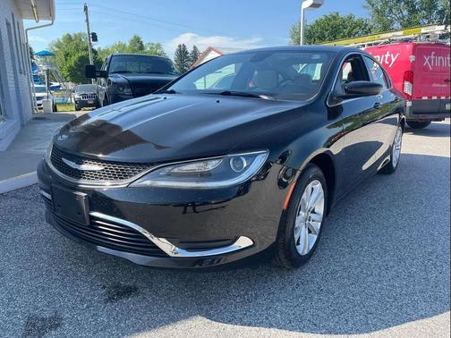 Black 2016 Chrysler 200 Limited