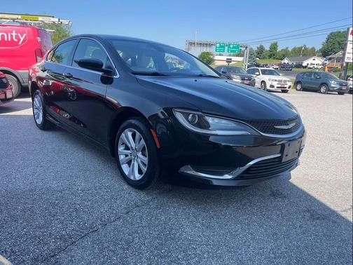 Black 2016 Chrysler 200 Limited