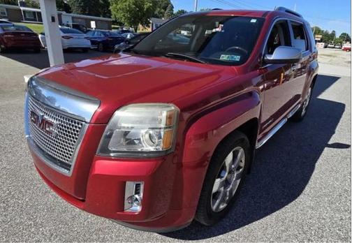 Crystal Red Tintcoat 2014 GMC Terrain Denali