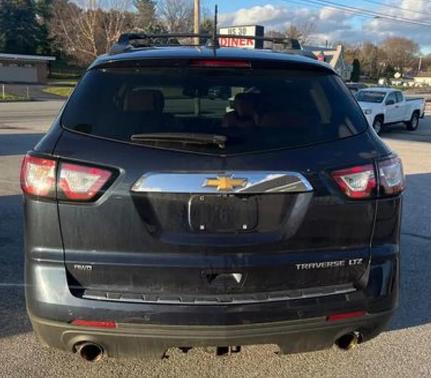 Blue 2016 Chevrolet Traverse LTZ