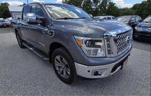 Gun Metallic 2017 Nissan Titan SL