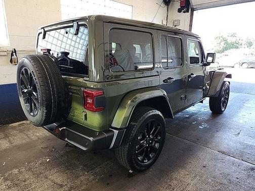Green 2024 Jeep Wrangler 4xe Sahara