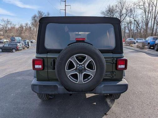 Green 2021 Jeep Wrangler Unlimited Sport