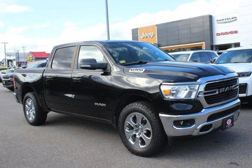 Black 2021 RAM 1500 Big Horn